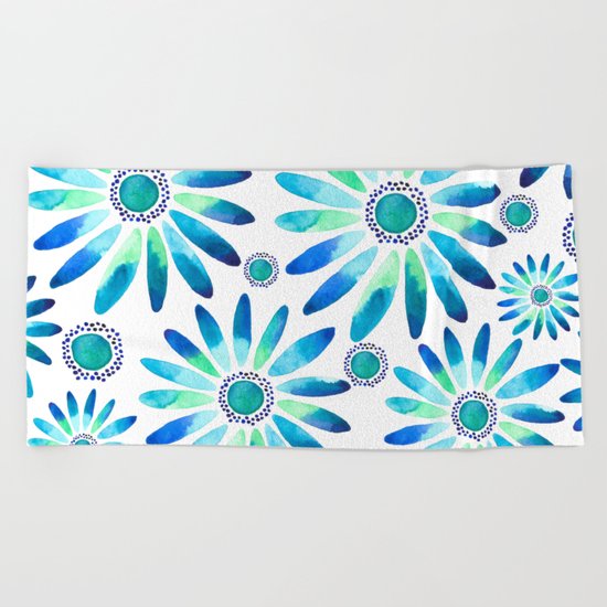 Daisies Beach Towel