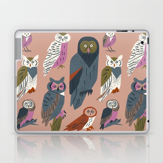 Owl Friends Laptop & iPad Skin