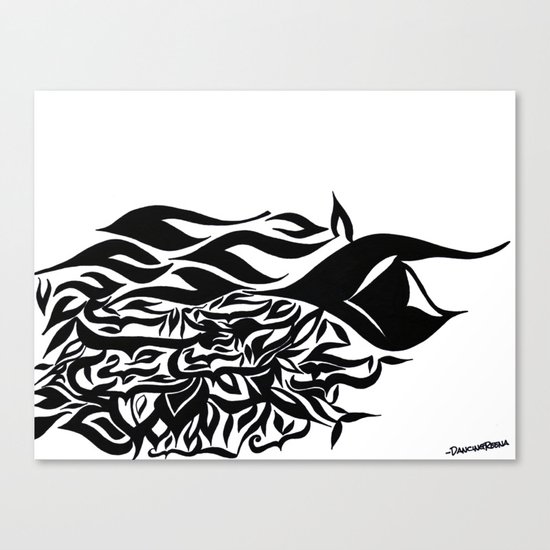wave design 1.0 Canvas Print