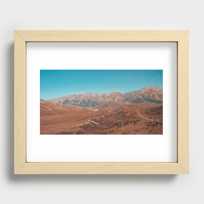 My Mountains  Recessed Framed Print