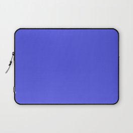 HAPPY BLUE COLOR. Bright vivid blue solid color  Laptop Sleeve