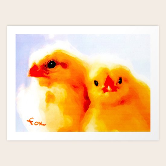 PEEPS Art Print