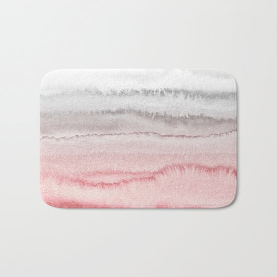 WITHIN THE TIDES - ROSE TO GREY Bath Mat