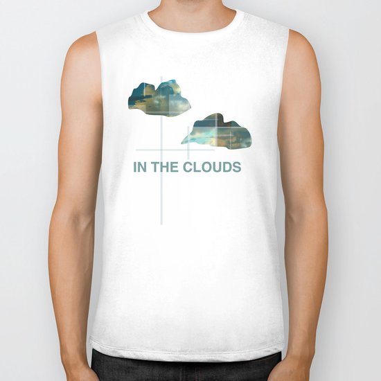 In The Clouds Biker Tank