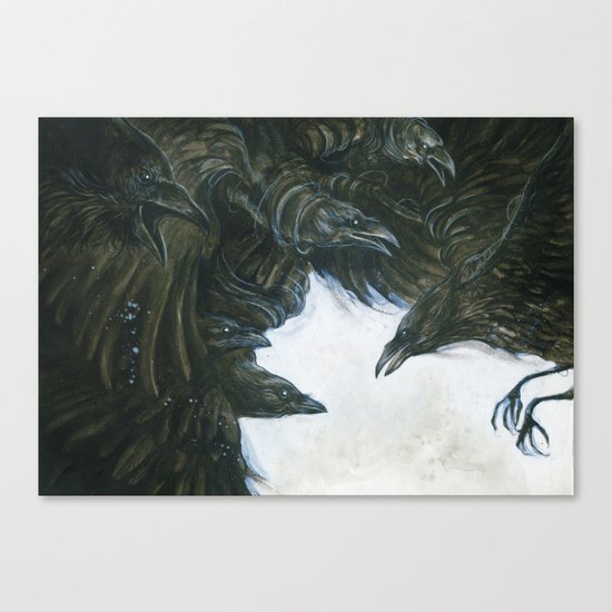 7Ravens - Ravens Canvas Print