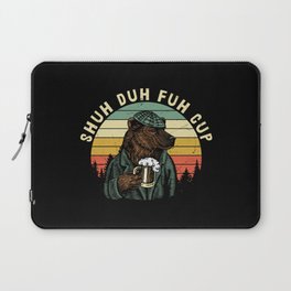 Shuh Duh Fuh Cup Funny Vintage Laptop Sleeve