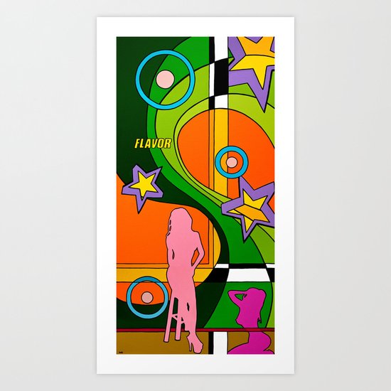 "FLAVOR" Art Print