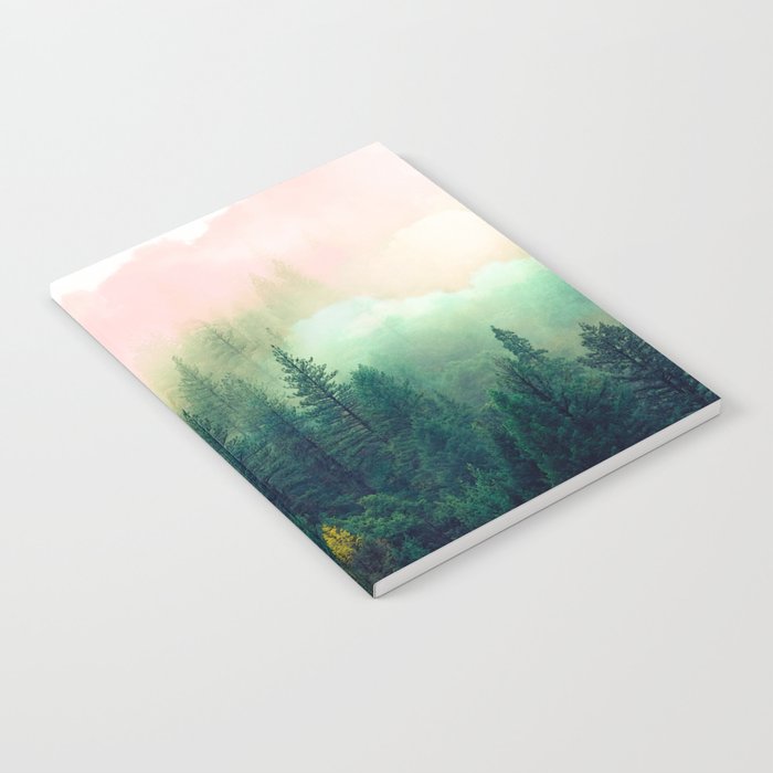 Watercolor mountain landscape Notebook