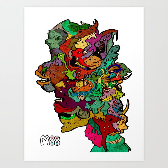 All For One Art Print