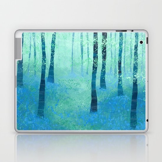 Bluebells, Challock Laptop & iPad Skin