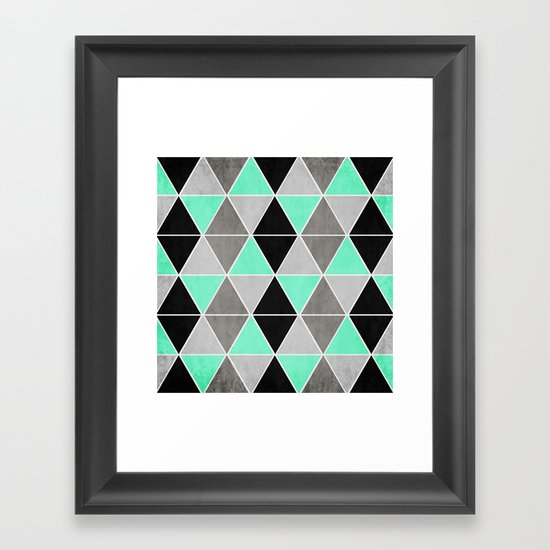 IceGeo Framed Art Print