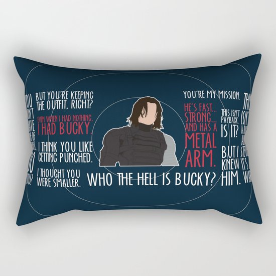 The Winter Soldier Rectangular Pillow