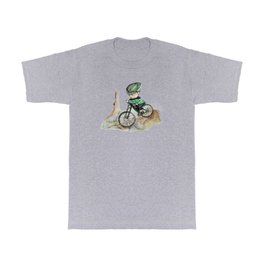 Mountain Biker Boy T Shirt