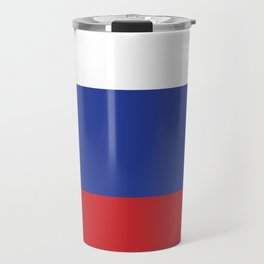 Russia Flag Print Russian Country Pride Patriotic Pattern Travel Mug