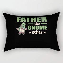 Father Like Gnome Other Funny Father's Day Gift Rectangular Pillow
