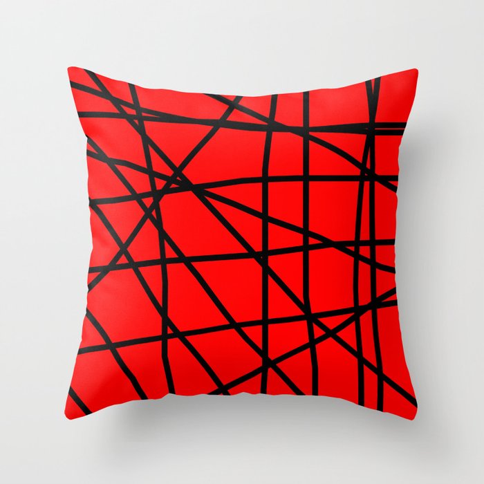 Black and red decorative pillows online