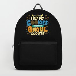 I Buy My Cookies From The Ghoul Scouts Backpack