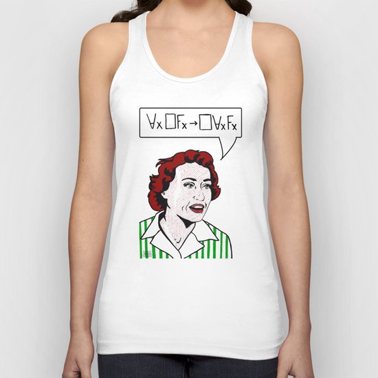 Ruth Barcan Marcus Unisex Tank Top