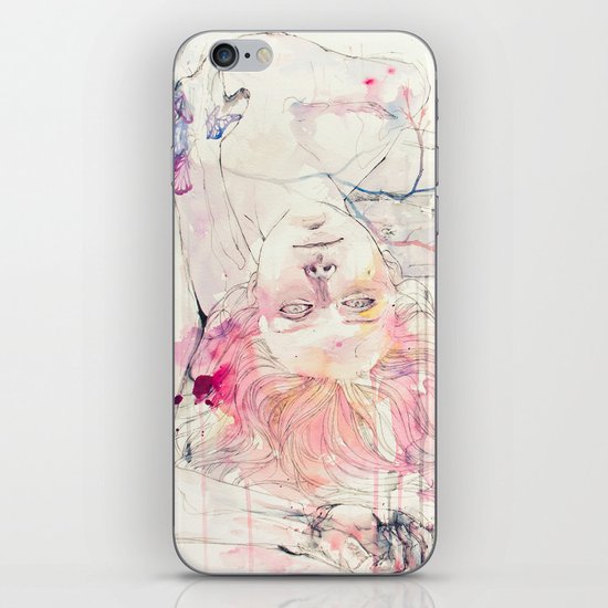 in bloom, each growing petal is an internal wound iPhone & iPod Skin