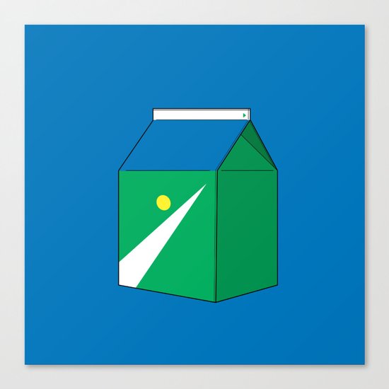 Sprite in a box Canvas Print
