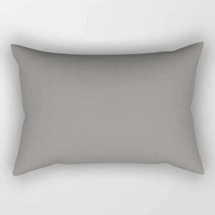 Middle Grey - solid color Rectangular Pillow