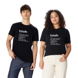 Isiah Definition Personalized Name Funny Birthday Gift Idea T Shirt