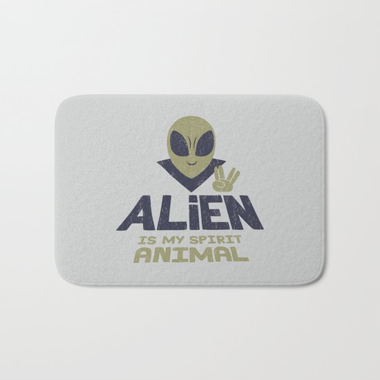 Alien Is My Animal Spirit Bath Mat