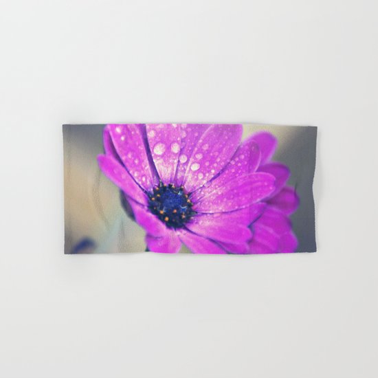 Sunshine flower purple Hand & Bath Towel