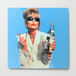 Every Woman Needs A Role Model AbFab Patsy Metal Print | Tvshow, Absolutely, Collage, Fashion, Smoking, Fabulous, Sunglasses, British, Patsy, Drunk 