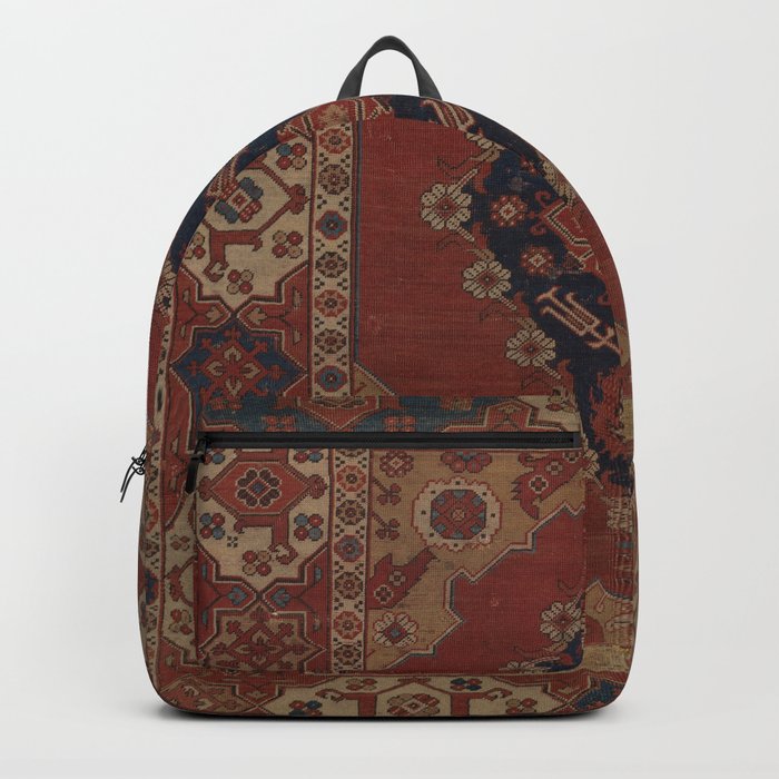 18th Century Turkish Textile Pattern I Backpack by Vintage