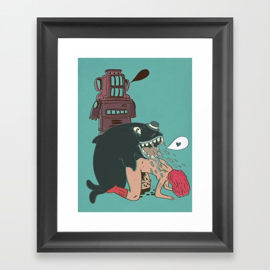 Sir: I got your letter and was glad to find you had not forgotten Framed Art Print