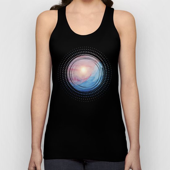 Pastel vibes watercolor 02 Unisex Tank Top