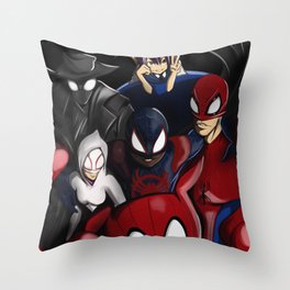 Spider-Snap Throw Pillow