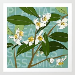 teaplant 03 | illustration Art Print