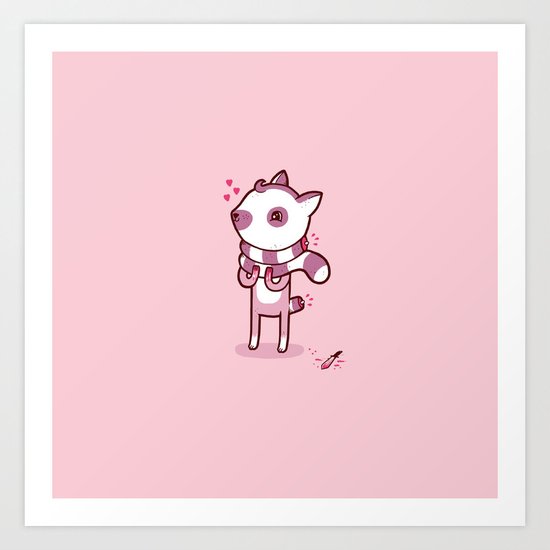 Lemur Chic Art Print