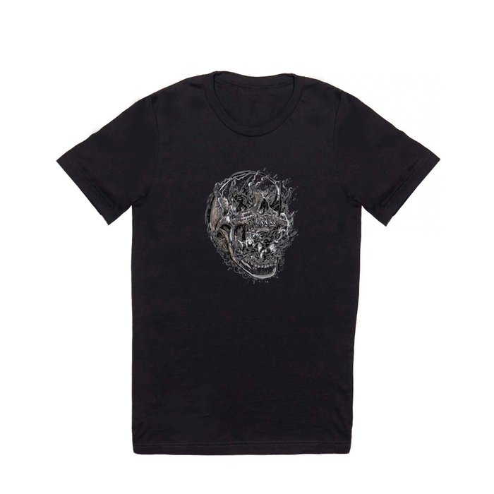 skull with demons struggling to escape T Shirt