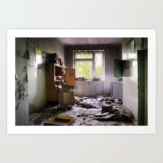 Chernobyl - номер Art Print