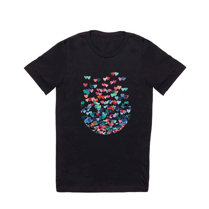 Heart Connections - watercolor painting T Shirt