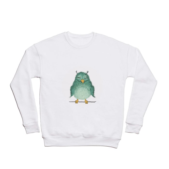 Fluffy owl Crewneck Sweatshirt