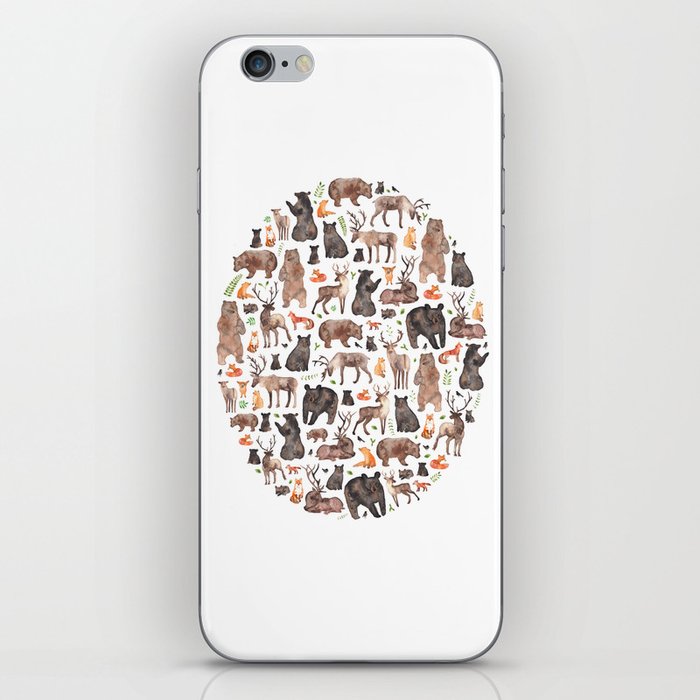 Woodland or Forest Animals! iPhone Skin
