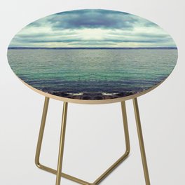 Seascape and Tie Dye Sky Side Table