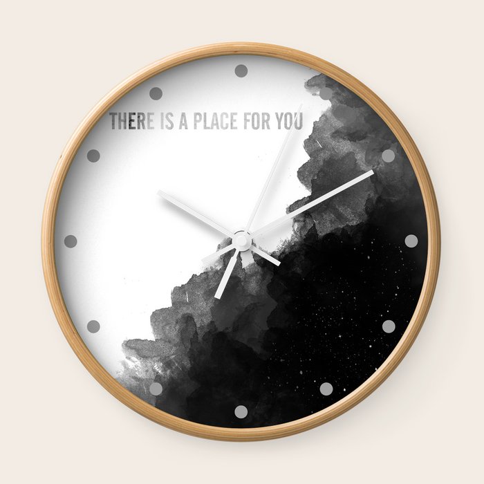 there is a place for you Wall Clock by igualada | Society6