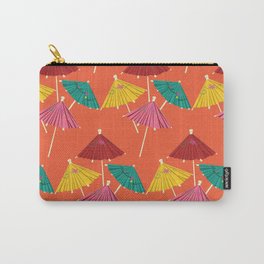 Tiki Umbrella Pattern Carry-All Pouch
