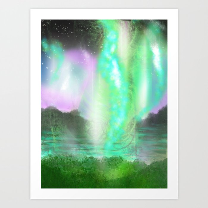Aurora Spirit Art Print