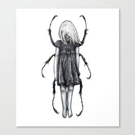 Beetlegirl Canvas Print