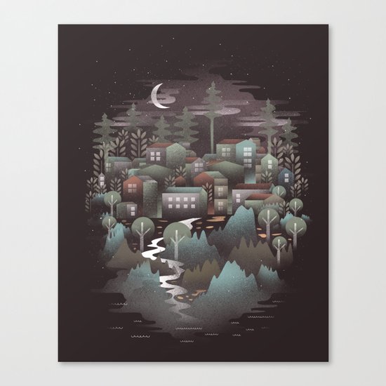 The North Canvas Print
