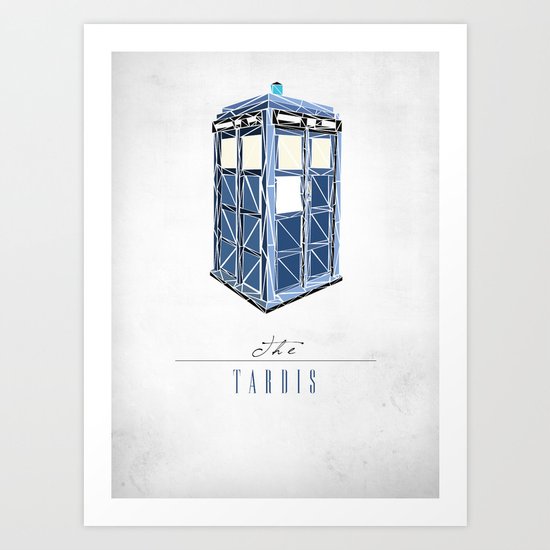 The Tardis Art Print