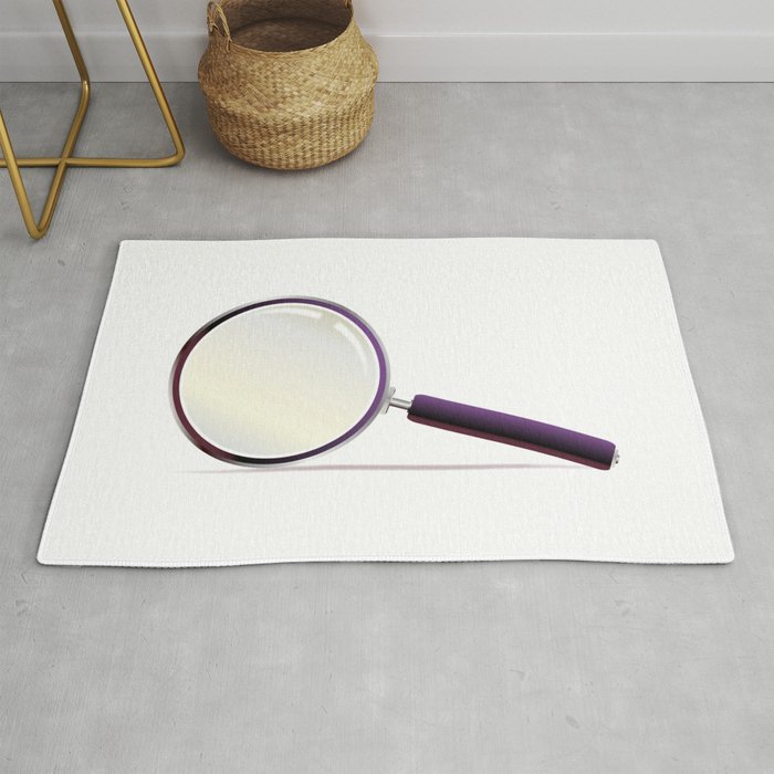 Magnifying Glass Rug