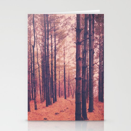 Vintage Pines Stationery Cards