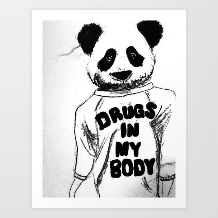 Panda's Gone Wild Art Print